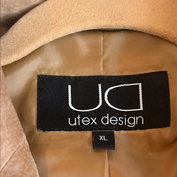 UD Utex Design Genuine Leather Coat - Picture 2 of 7